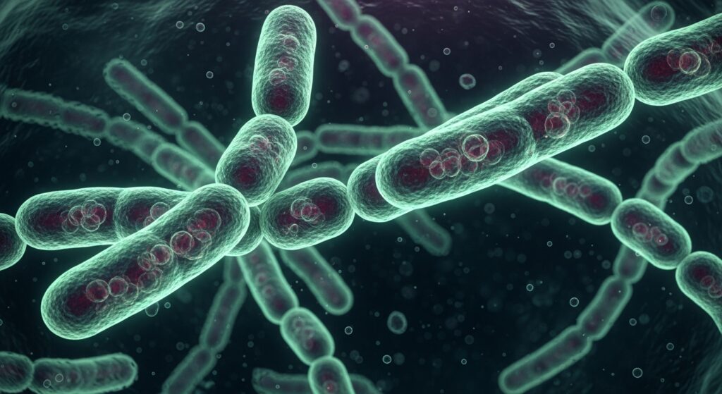 image of anthrax bacilli illustrating the imprtance of biosecurity testing