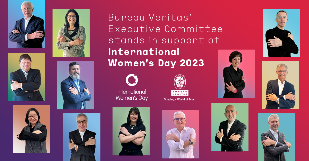 Collage of the excom photos