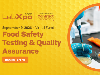 2026 LabXpo | Food Safety Testing & Quality Assurance digital event banner