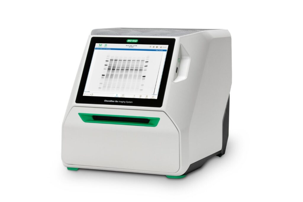 New imaging system on a white background