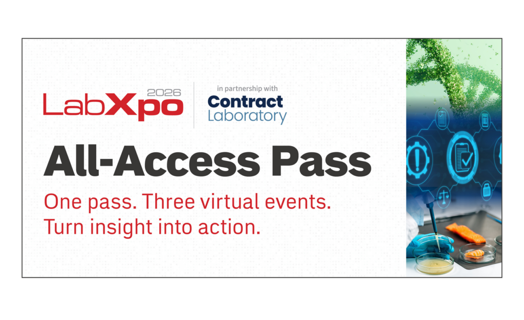 LabXpo All-Access Pass banner.